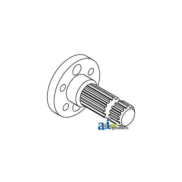 Shaft, PTO (1000 RPM) 4" x6" x6"